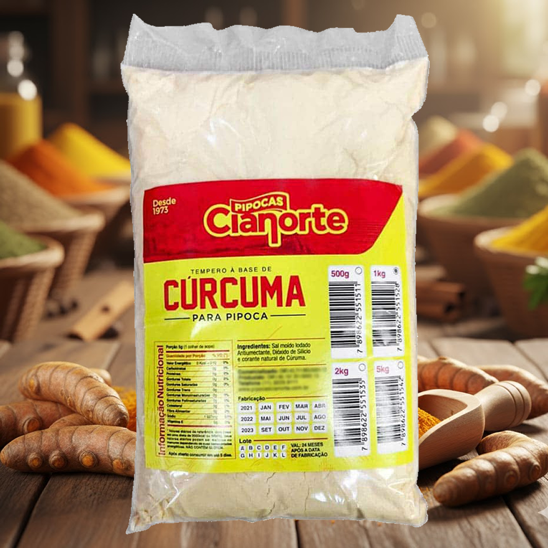 Tempero à Base de Cúrcuma 5kg - Imagem 2